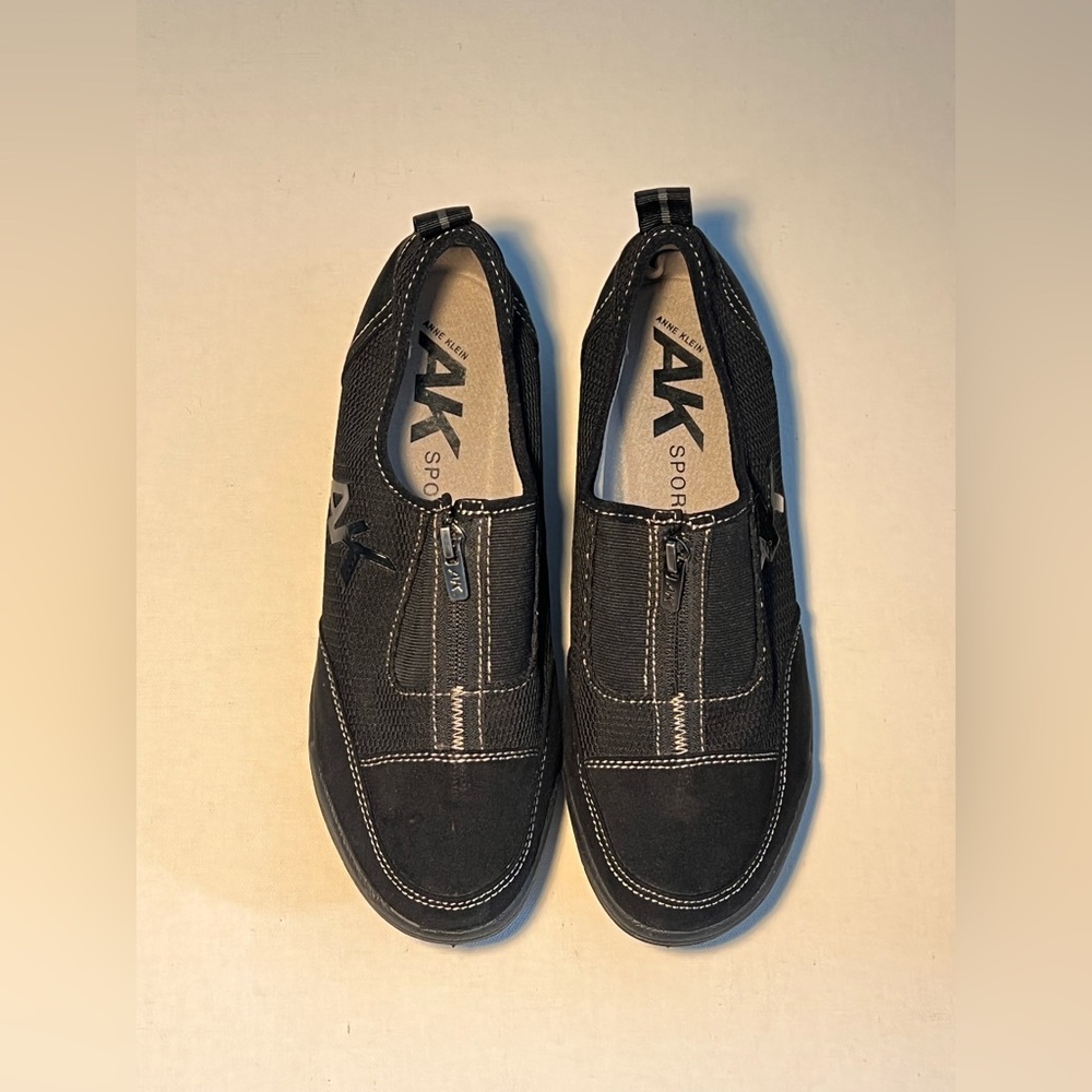 Anne Klein Sport Zip-top Texture Sneakers
